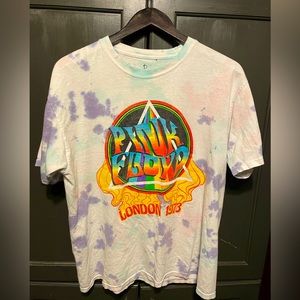 Large Pink Floyd Shirt Tie dye